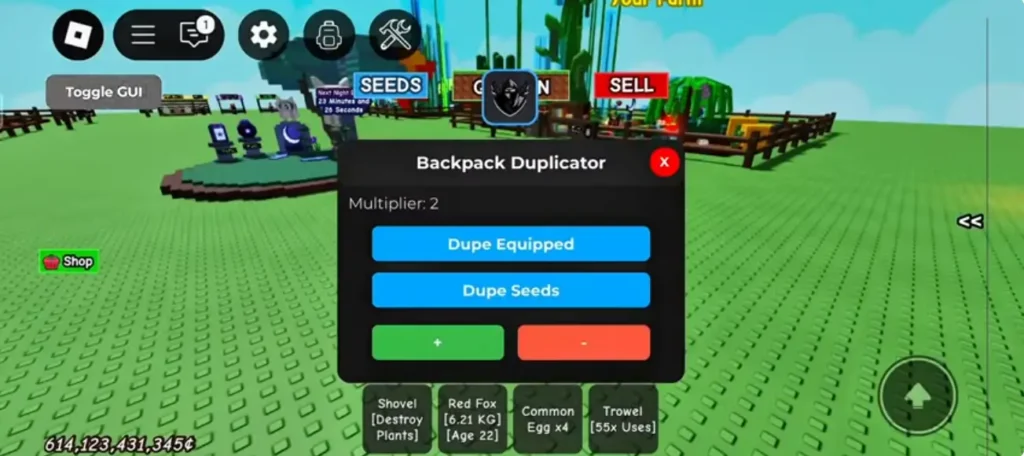 seeds dupe script for grow a garden